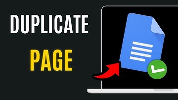 How to add a Duplicate Page in Google Docs