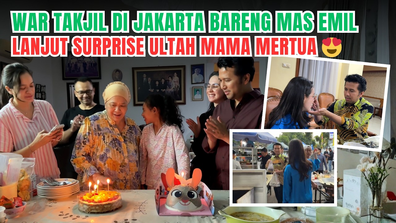 SURPRISE SAHUR ULTAH MAMA MERTUA 😍 | Arumi Bachsin