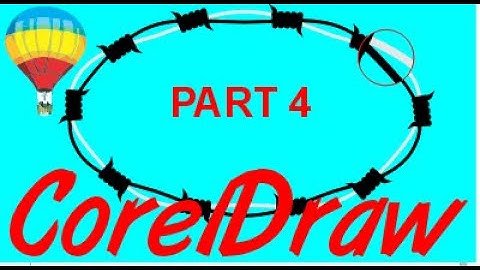 Corel Draw Tips & Tricks NEW version of Barbwire Part 4
