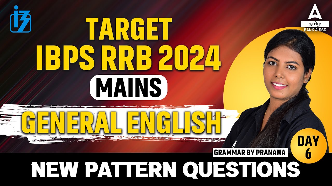 IBPS RRB 2024 | MAINS | English | Memory Based Questions | Day 6 | By ...