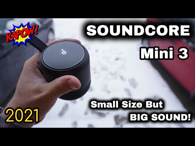 Soundcore Mini 3:  Small Size BIG Sound & BASS Test