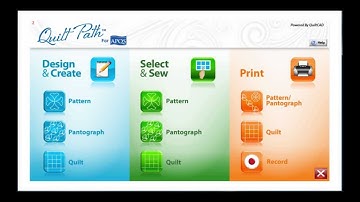 APQS Quilt Path: Lesson 1 - Placing & sewing a block motif