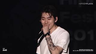 ZICO - ANTI, 날 & Red Sun - Live at HIPHOPPLAYA FESTIVAL 2019