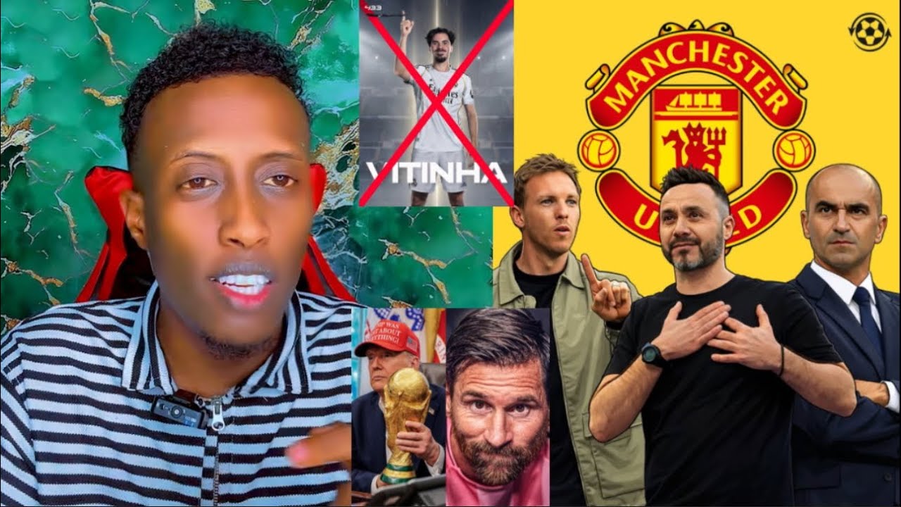 Macalimiinta Man United Loo dhiibaayo Oo La Ogaaday, Messi Oo Trump la Kulmayo, Vatinha Diiday Real 