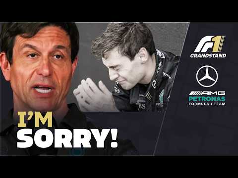 F1 News: Toto Wolff Says “I’M SORRY” After Mercedes Disaster