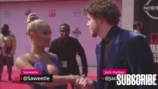 Jack Harlow Shoots His Shot At Saweeti On The Red Carpet! \\