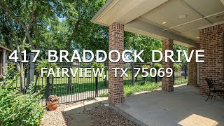 417 Braddock Drive, Fairview, TX 75069