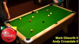 Mark Dilworth V Andy Croasdale Frame 1