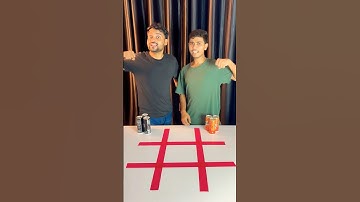 Tic Tac Toe ??! ⭕️❌👀😱 #challenge