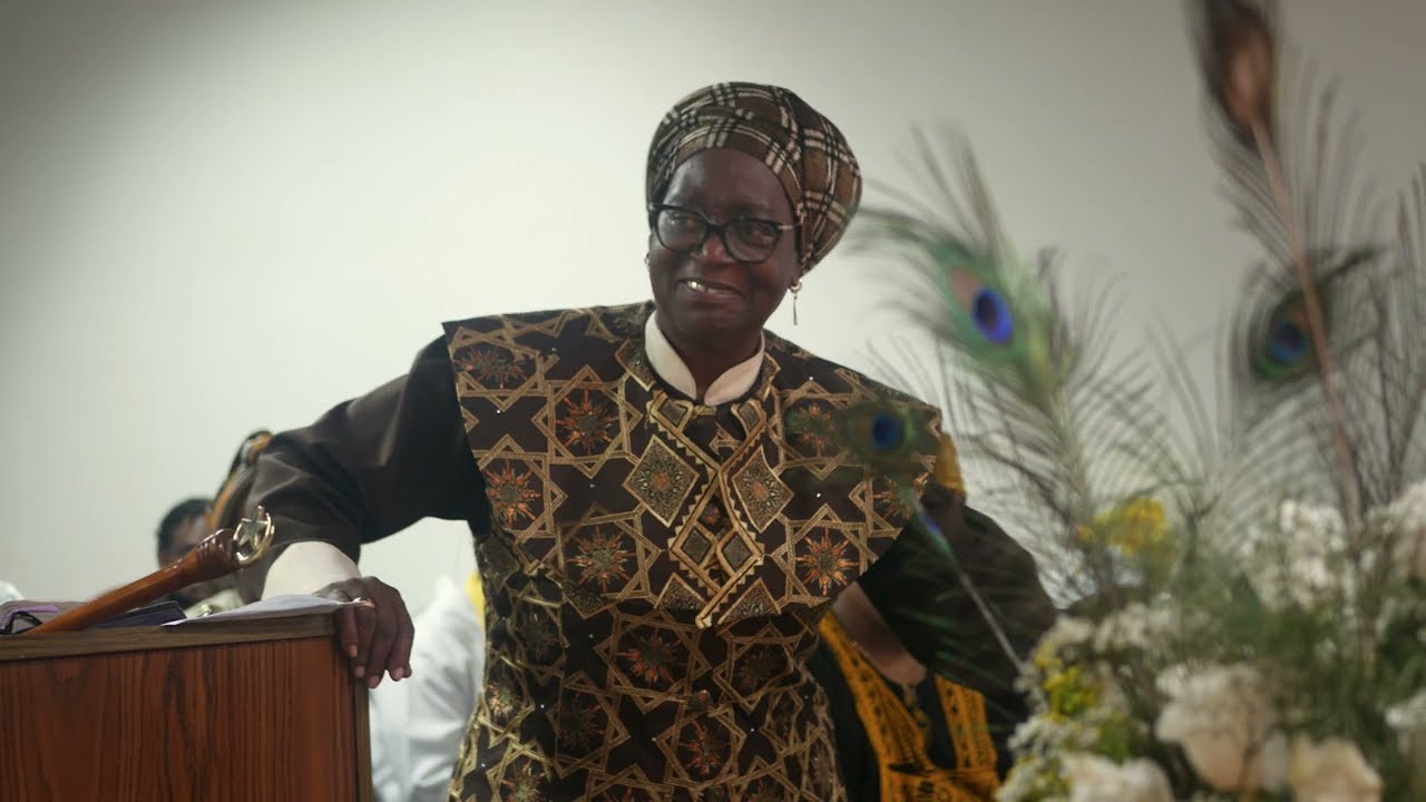 Arch Abbess Teacher Maver Ashby @ Jerusalem School Room Prayer Group 3rd Anniversary Service