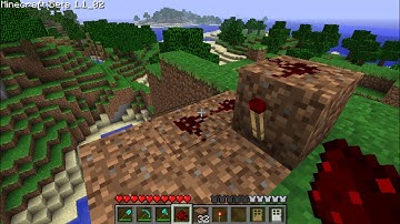 Minecraft: Simple and Easy Redstone Blinking lights