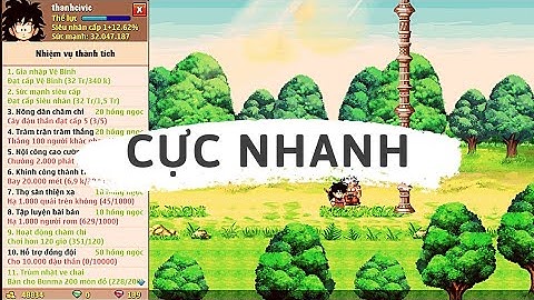 Ngọc Rồng - Cách làm nhanh nhất nhiệm vụ Bò Mộng để nhận ngọc