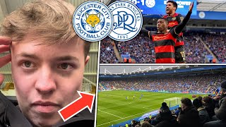 3 League DEFEATS In A ROW After Chair And Armstrong GOALS! | Leicester 1-2 QPR Matchday Vlog |