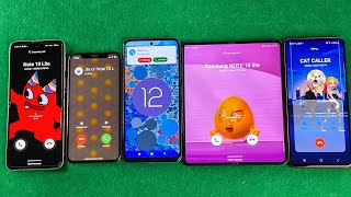 Samsung Z Flip vs iPhone XS vs Xiaomi RN11 vs Z Fold 3 vs Note 10 lite TamTam + Conference Incoming