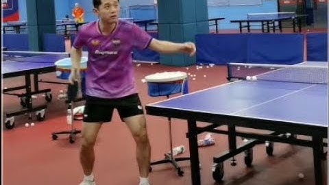 [table tennis]Highly Recommended! World Champion Zhang Jike