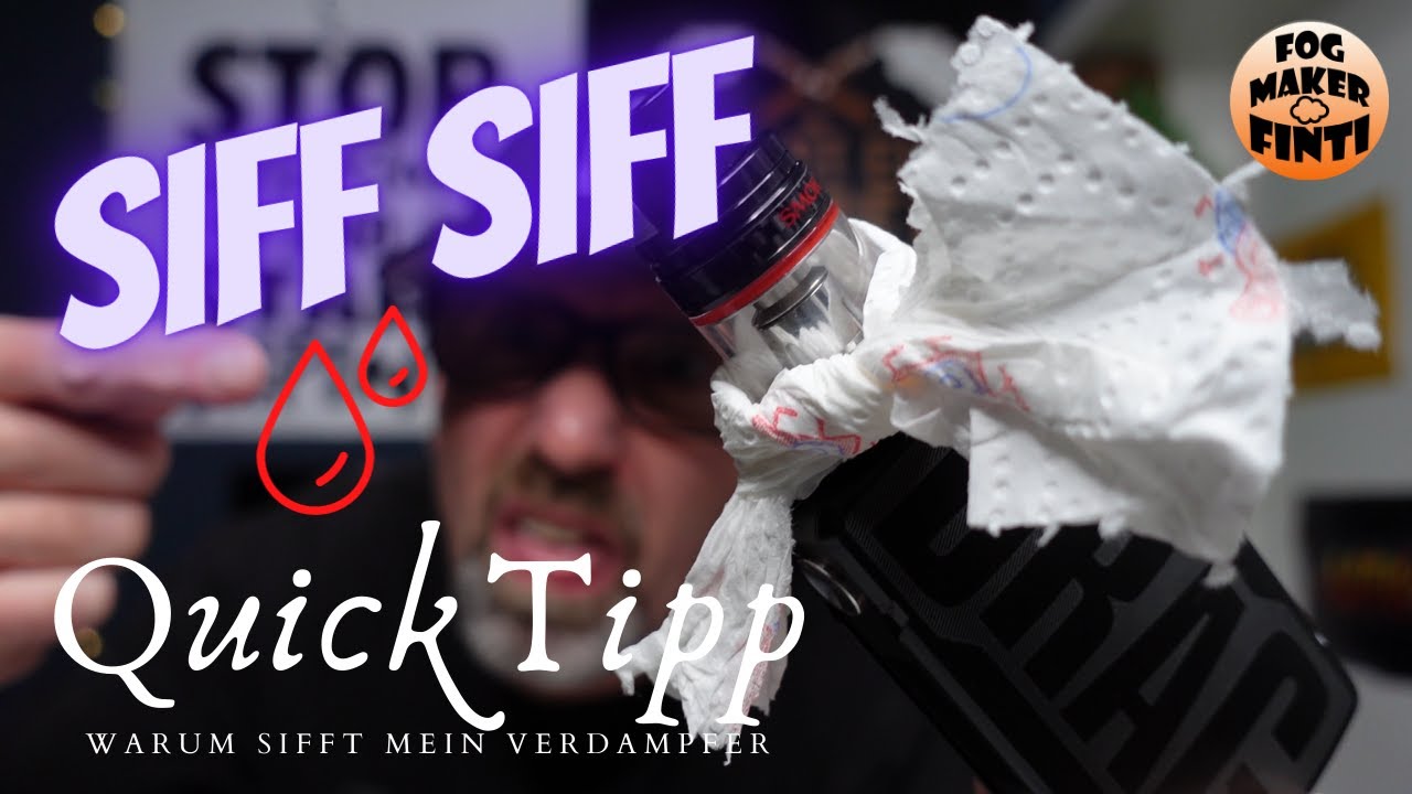 e zigarette sifft aus luftloch Warum sifft mein Verdampfer? QuickTipp E-Zigarette für Anfänger