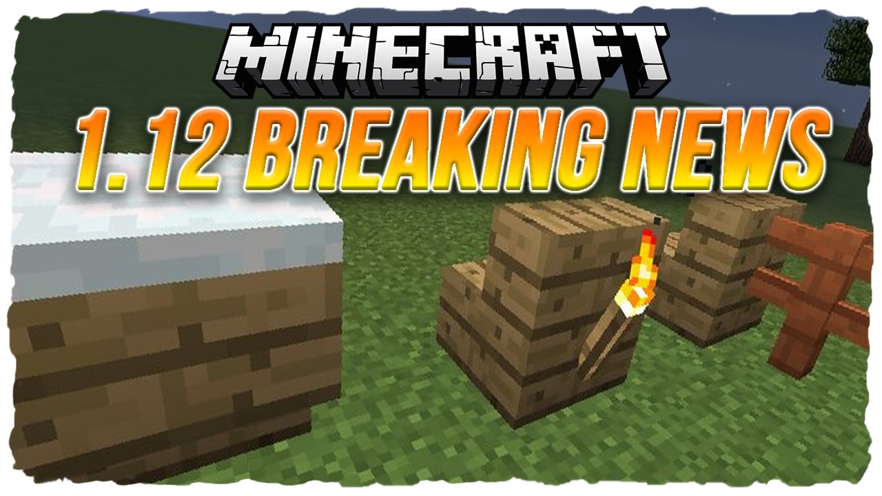 Minecraft 1.12 Update NEWS - Easter Egg gefunden & Neues über Treppen ...