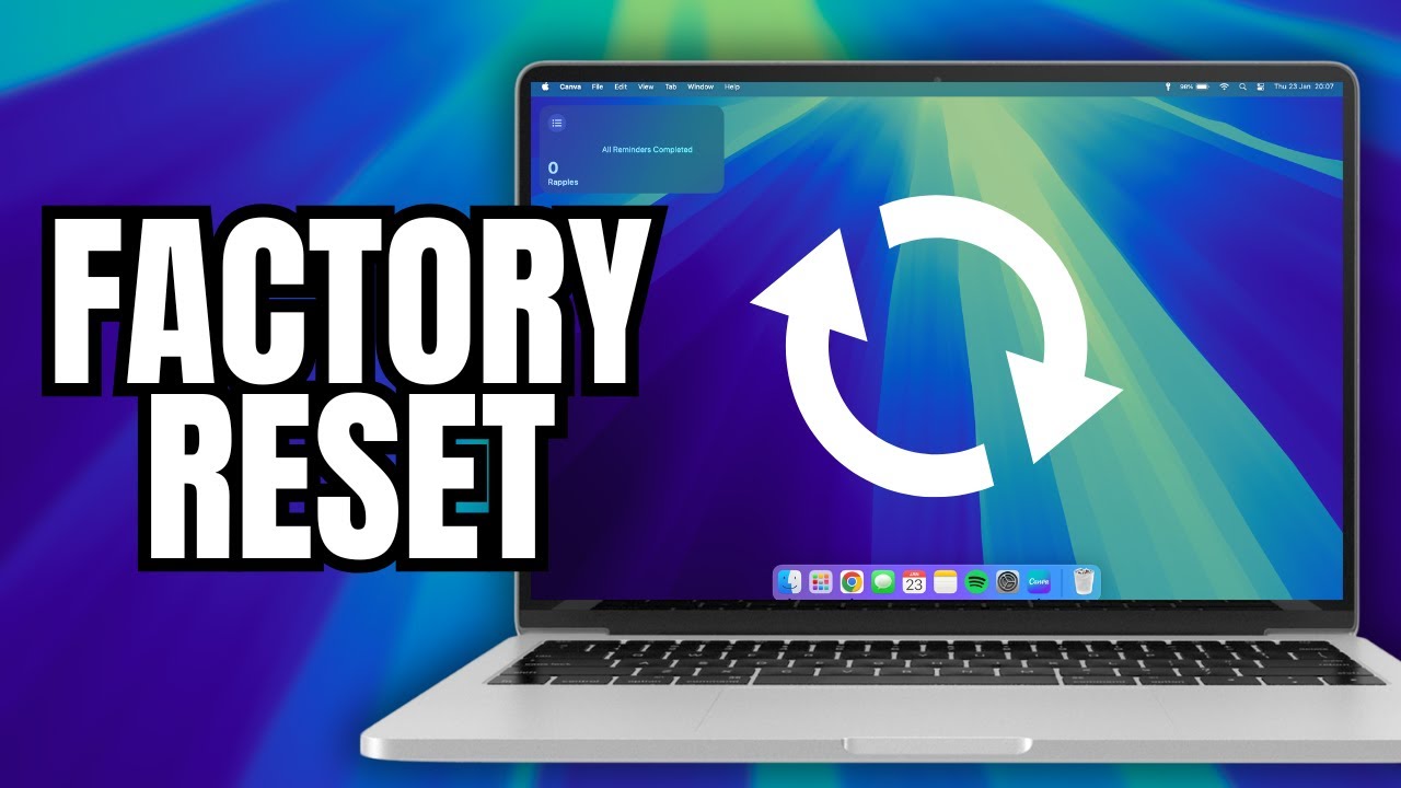 How to Factory Reset Your Macbook