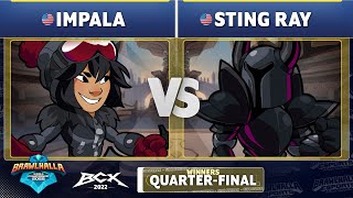 Impala vs. STING RAY - Winners Quarter-Final - Brawlhalla World Championship 2022