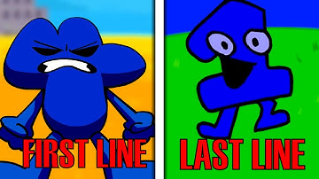 The First and Last Words of Every BFDI Season! (UPDATED)