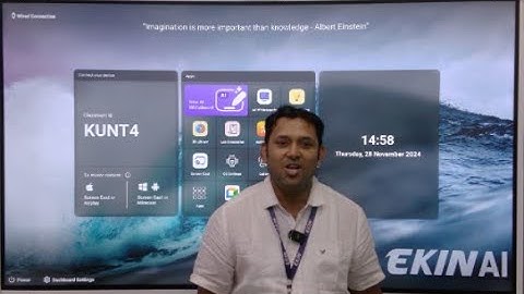 Ekin AI  Interactive Panel (Ekin Royal Series)