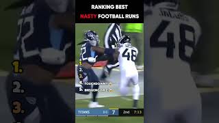 RANKING BEST NASTY FOOTBALL RUNS  #america #funny # football
