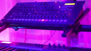 Aggressive industrial synth patch on the MS2000r