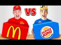 1000€ MC DONALDS vs BURGER KING Mystery Box Opening! 😱 (GRÖSSTER FEHLER...)