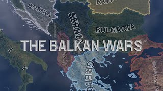 The Balkan Wars 1912-1914 [HOI4 AI Only Timelapse]