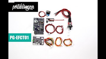 PG-EFCT01 internal post fader effect mod with toggle switch for Numark PT01 Scratch