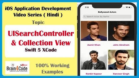 Best Way to Implement Searching Facility in iOS Application with UISearchController | Hindi | Easy