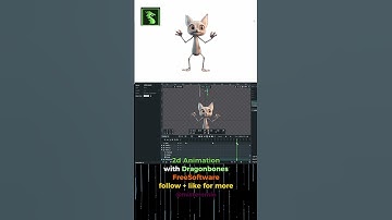2D ANIMATION FREE SOFTWARE - #dragonbones #2danimation #2dshapes