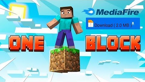 Download One Block Map For Minecraft PE 1.20 ||Mediafire Download Link|| #video #minecraft #oneblock