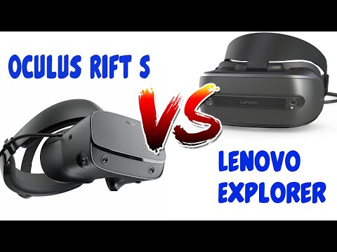 Сравнение Oculus Rift S и Lenovo Explorer