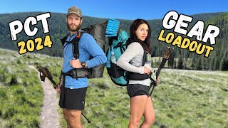PCT 2024  Couples Gear Loadout  Everything We're Bringing on the Pacific Crest Trail