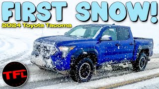 The New 2024 Toyota Tacoma Is a Real Eye-Opener In The Snow AND Mud! by TFLoffroad 147,014 views 2 months ago 8 minutes, 58 seconds