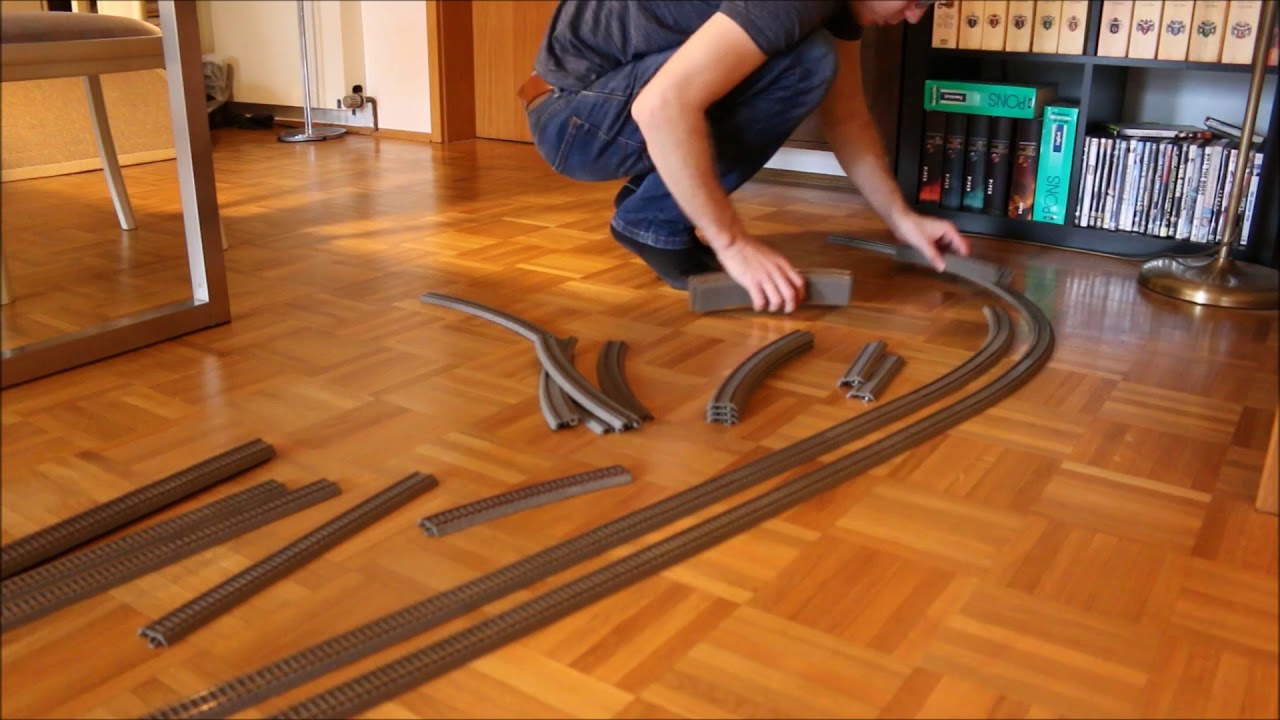 Teppichbahn Oktober 2017 - Aufbau