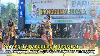 Soreng Temanggung  Perfomance Pekan Agroexpo Center Soropadan Pringsurat Temanggung 2026 