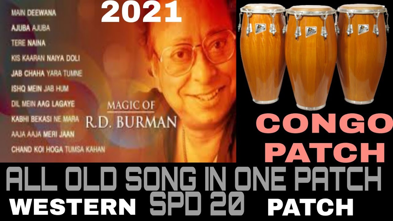 OLD SONGS WESTERN PATCH SPD20 | SPD20 CONGO PATCH | 