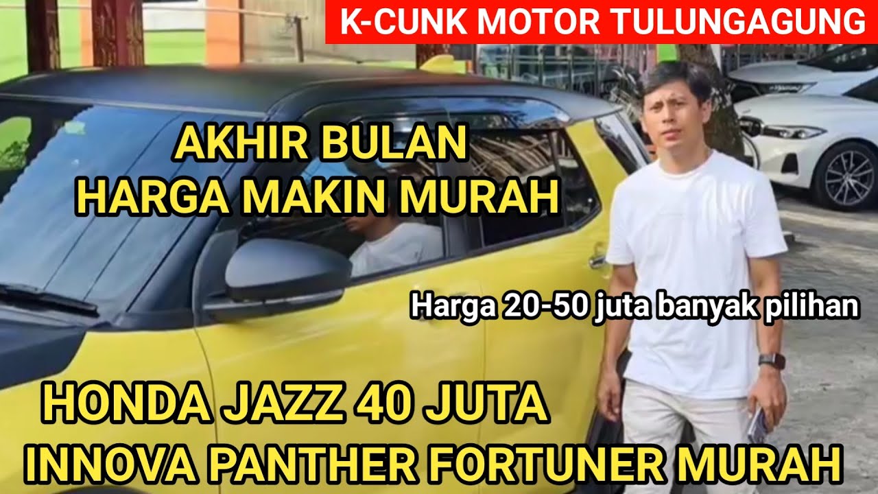 Obral asal laku 40 juta‼️Review mobil murah mewah dikcunk motor tulungagung
