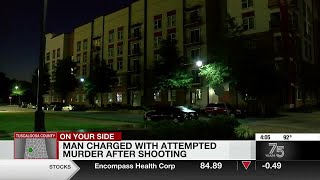 Man charged with attempted murder after Tuscaloosa shooting