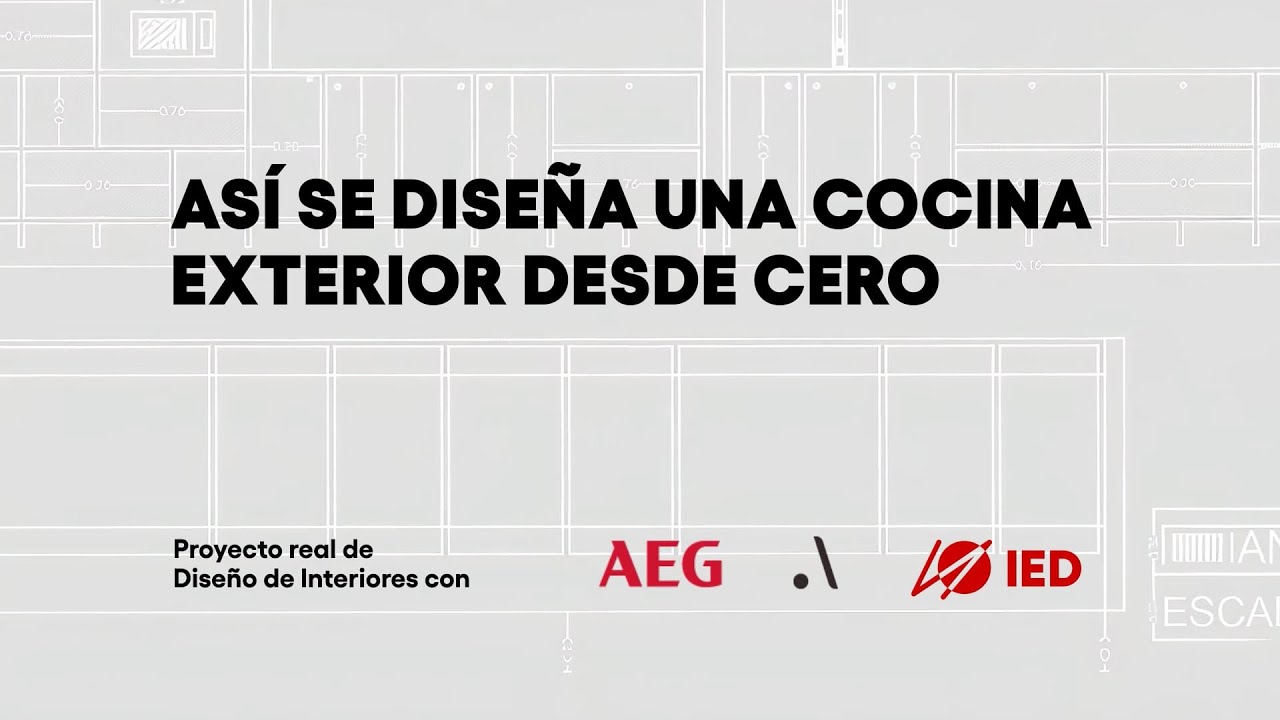 Diseña tu futuro: cocinas exteriores creadas por alumnos del IED Madrid con AEG y Antalia