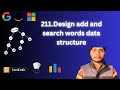 Leetcode-211. Design Add and Search Words Data Structure | Trie Series