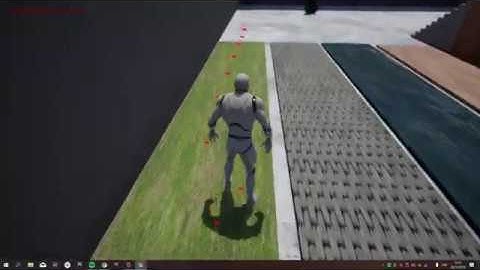 Unreal Engine 4 - Floor detection system for footsteps