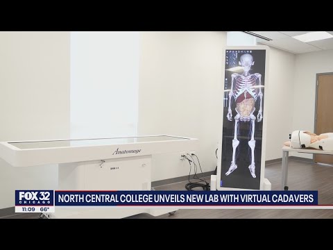 Illinois college unveils new lab with virtual cadavers