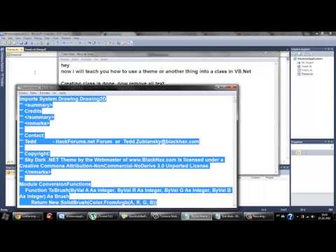 Uploading theme in VB.Net