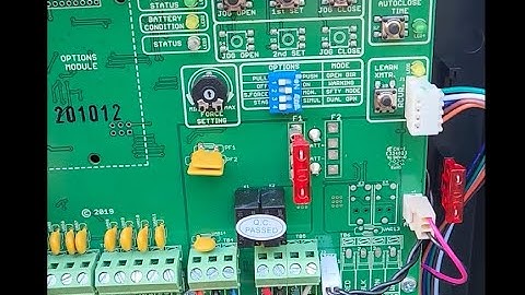 How to determine if your Gate Opener has a Low Battery