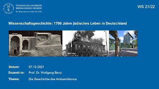 6. Vorlesung &quot;1700 Jahre jüdisches Leben in Deutschland&quot;