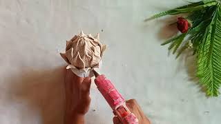 Home Decor using  waste light Bulb/best out of waste/upcycling/Art and craft|Something Artistic | screenshot 1