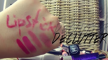 LIPSTICK DECLUTTER! | The PINKS